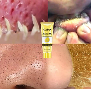 OEDO Gold Remove Blackhead Mask Shrink Pore Improve Rough Skin Acne Shills Blackhead Remover Mask Facial Moisturizing Cream