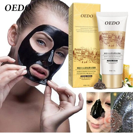 Volcanic Soil Facial Mask Acne Remove Blackhead Mite Propolis Face Care Treatment Repair Whitening Cream Skin Care Moisturizing