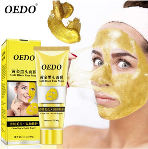 OEDO Gold Remove Blackhead Mask Shrink Pore Improve Rough Skin Acne Shills Blackhead Remover Mask Facial Moisturizing Cream